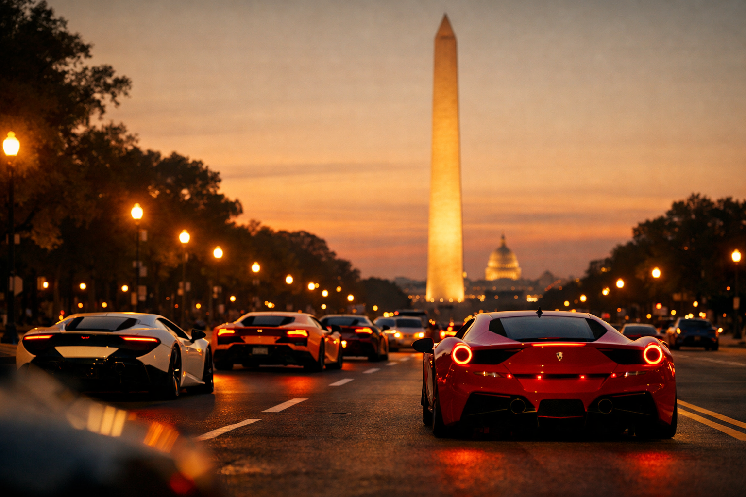 FLD DC — Capital Monuments Night Drive