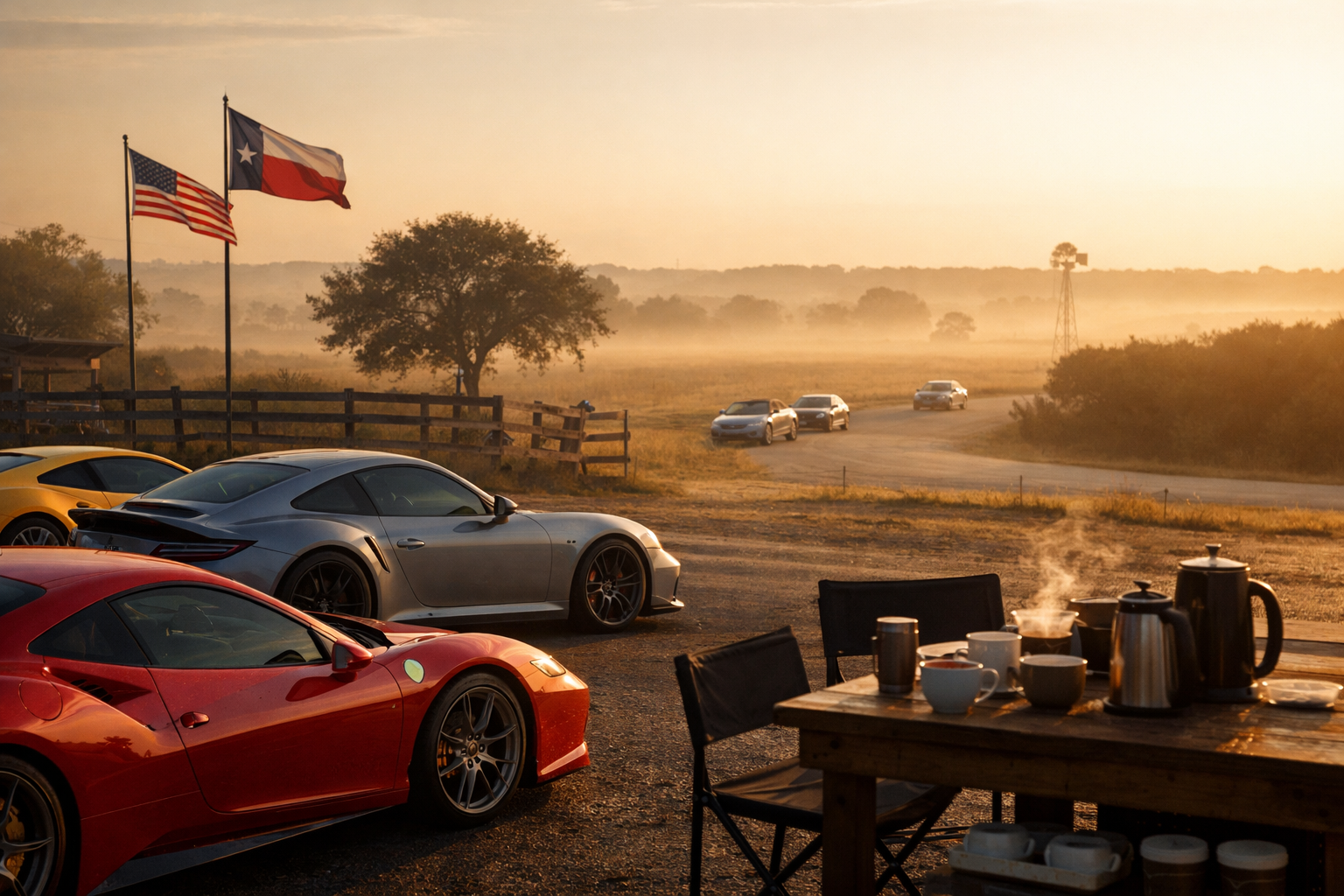 Cars & Coffee — Texas